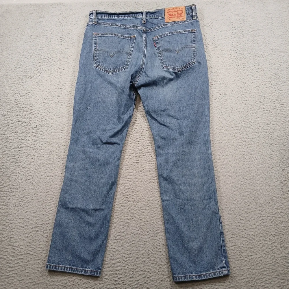 Levi's 511 Slim Fit Jeans‎ Mens 36x29 Medium Wash Blue Denim 04511-1907